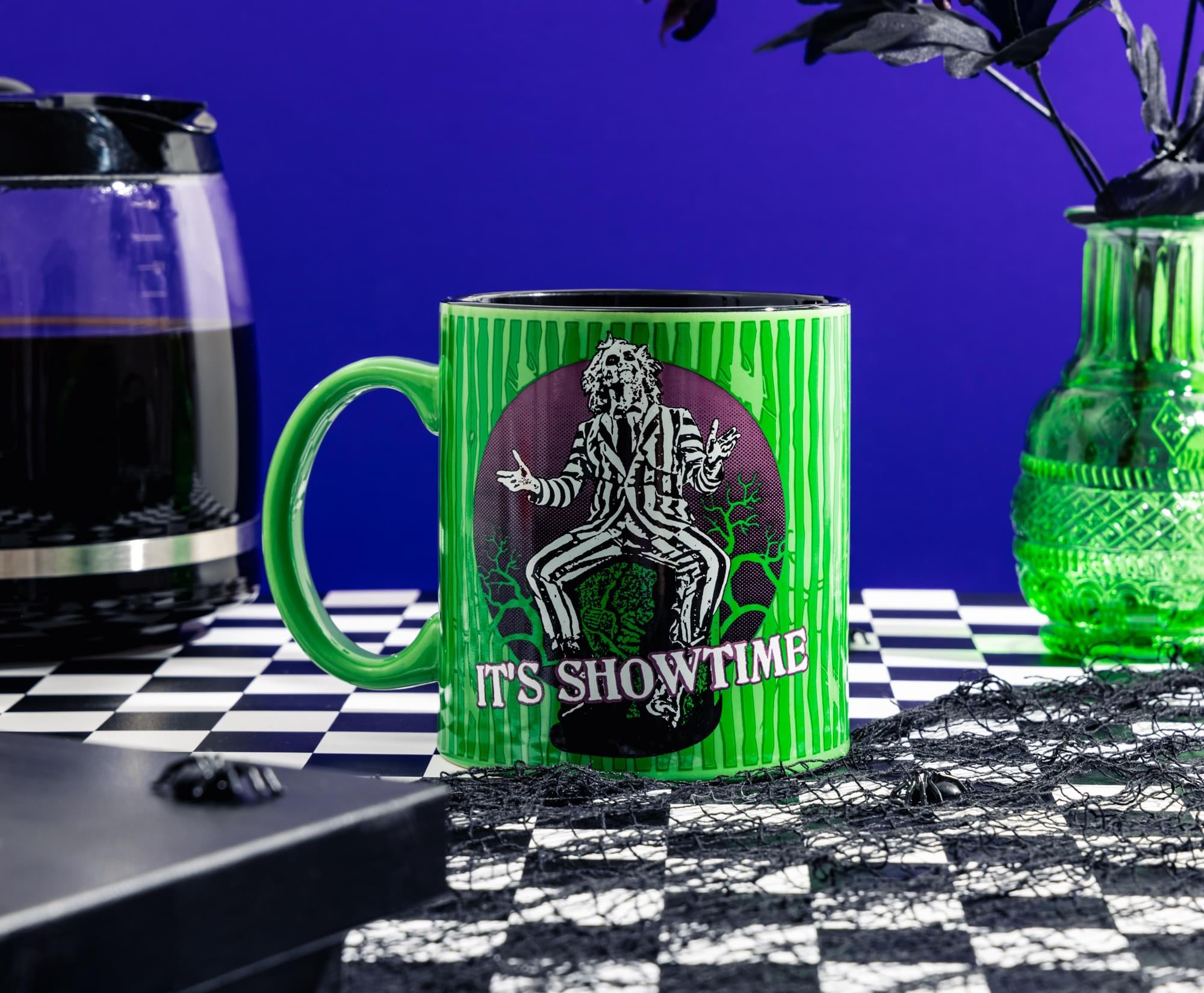 Beetlejuice "It's Showtime" 20-Ounce Ceramic Mug