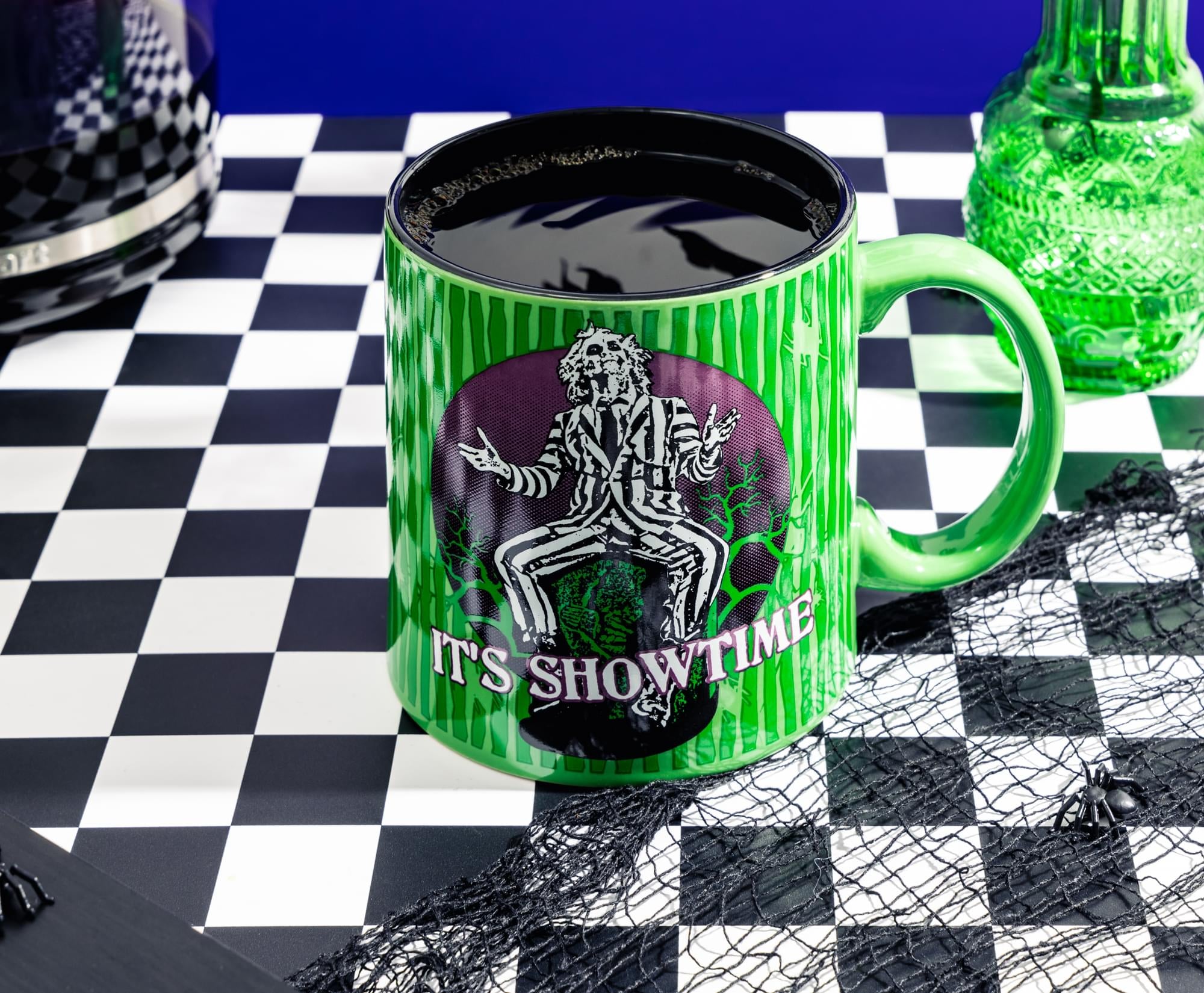 Beetlejuice "It's Showtime" 20-Ounce Ceramic Mug
