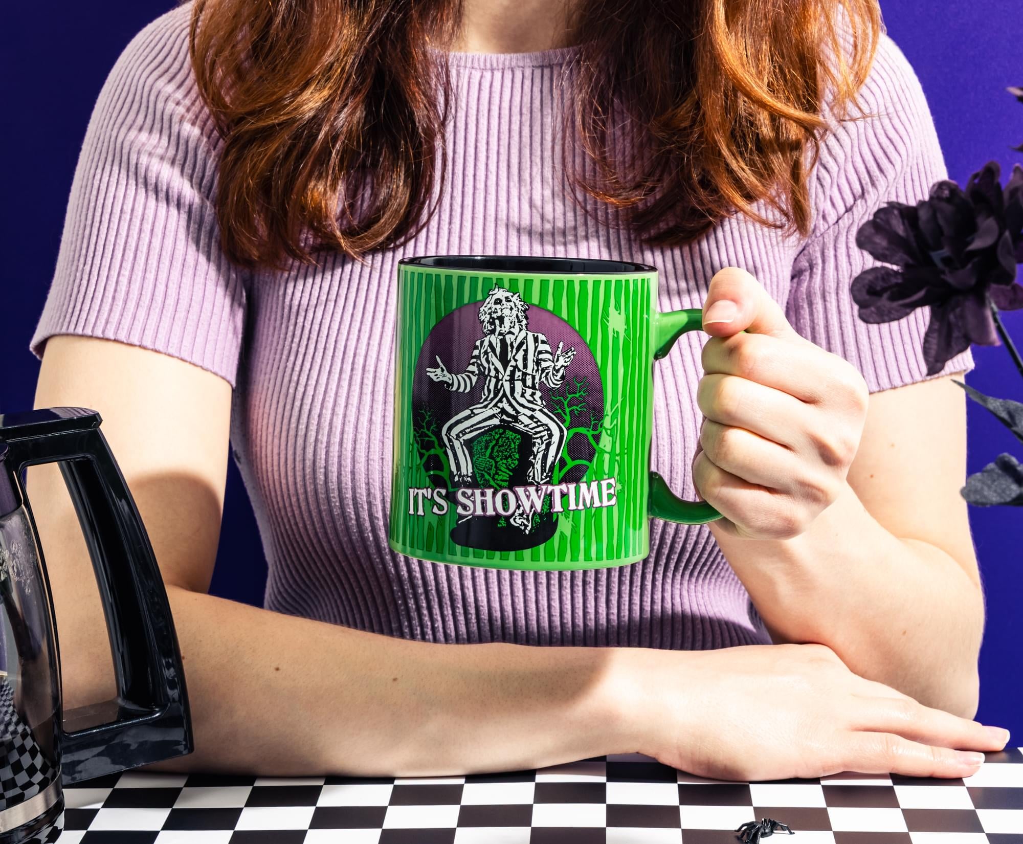 Beetlejuice "It's Showtime" 20-Ounce Ceramic Mug