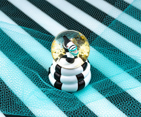 Beetlejuice Sandworm Mini Light-Up Snow Globe | 3 Inches Tall