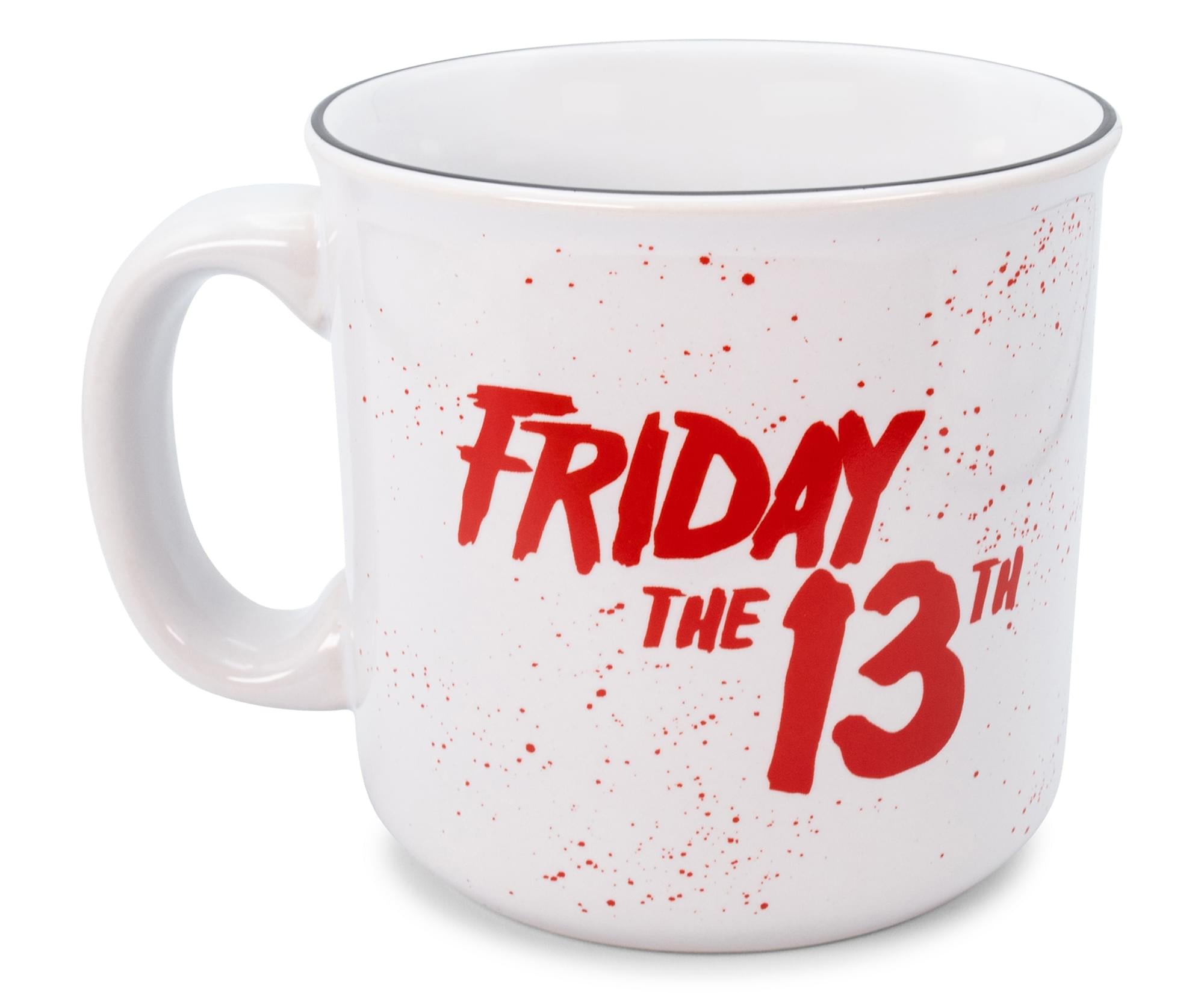 Friday the 13th Welcome To Camp Crystal Lake Ceramic Camper Mug | 20 Ounces