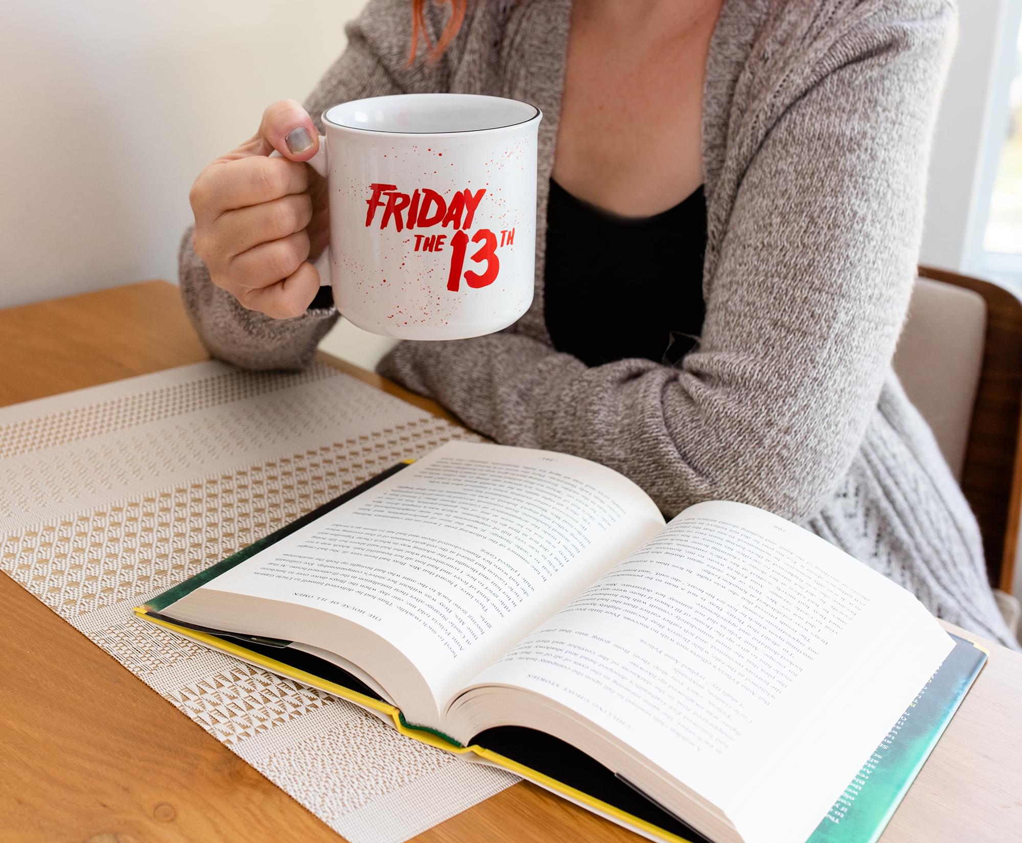 Friday the 13th Welcome To Camp Crystal Lake Ceramic Camper Mug | 20 Ounces