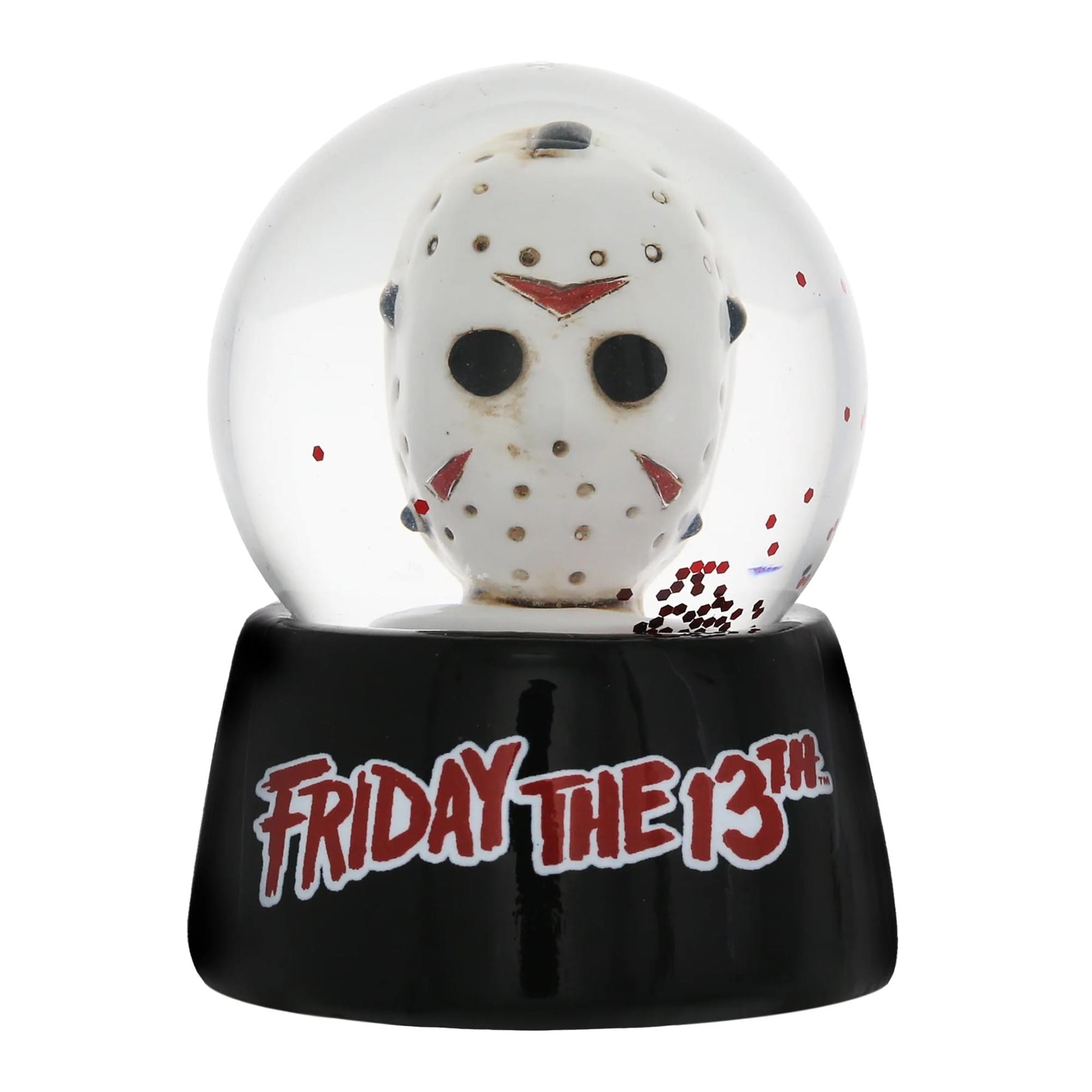 Friday the 13th Jason's Mask Mini Snow Globe | 3 Inches Tall