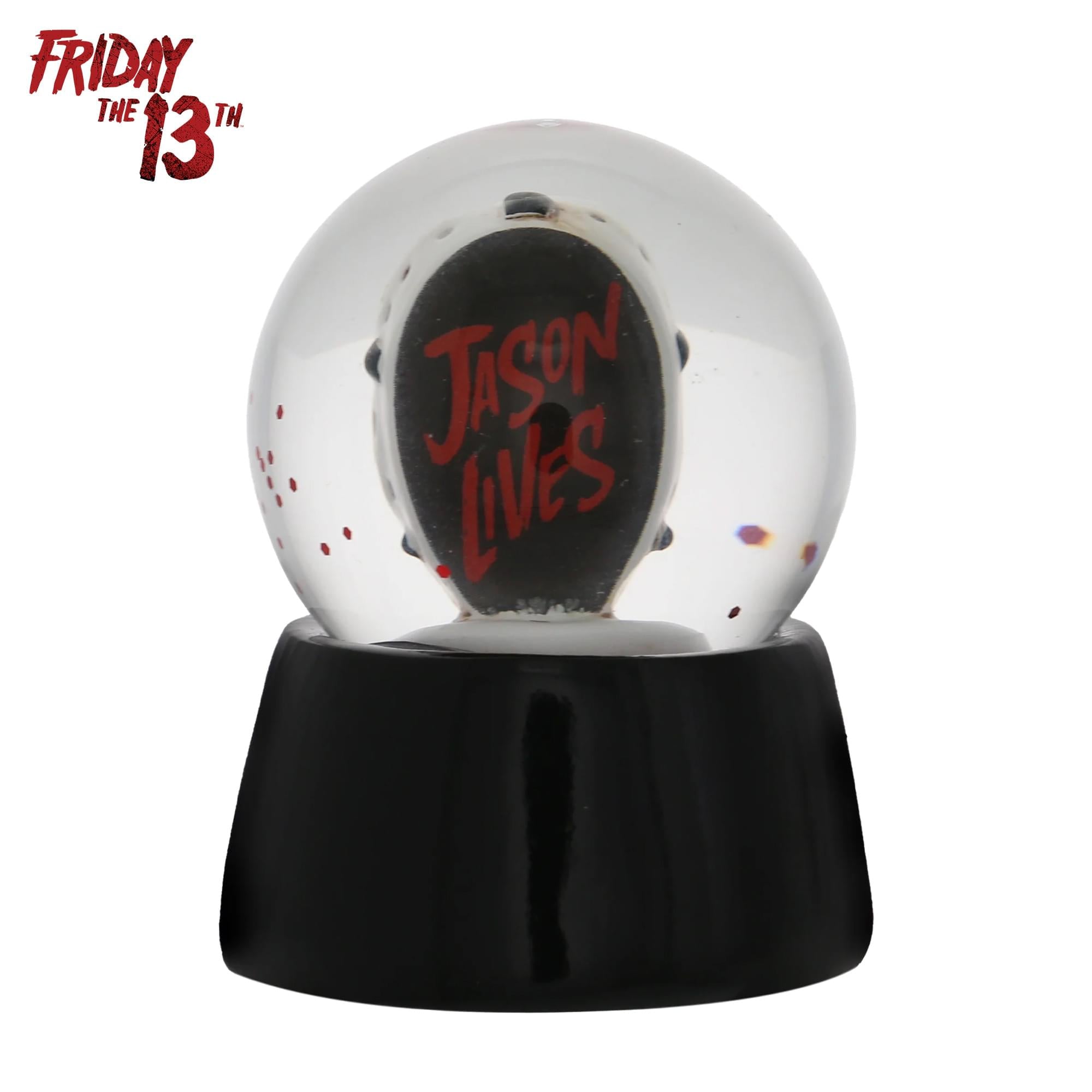 Friday the 13th Jason's Mask Mini Snow Globe | 3 Inches Tall