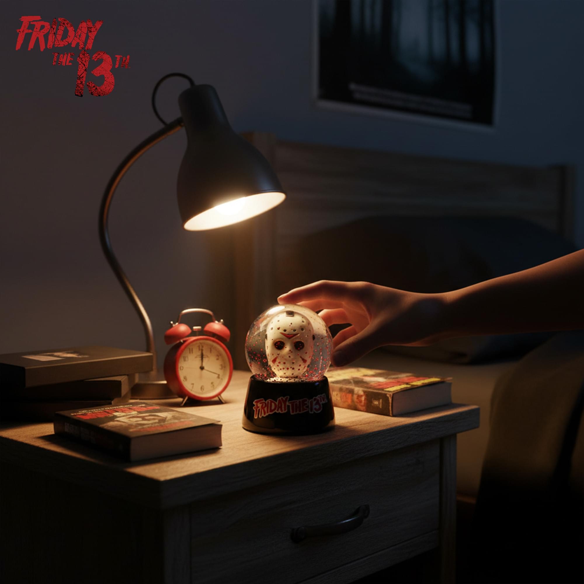 Friday the 13th Jason's Mask Mini Snow Globe | 3 Inches Tall