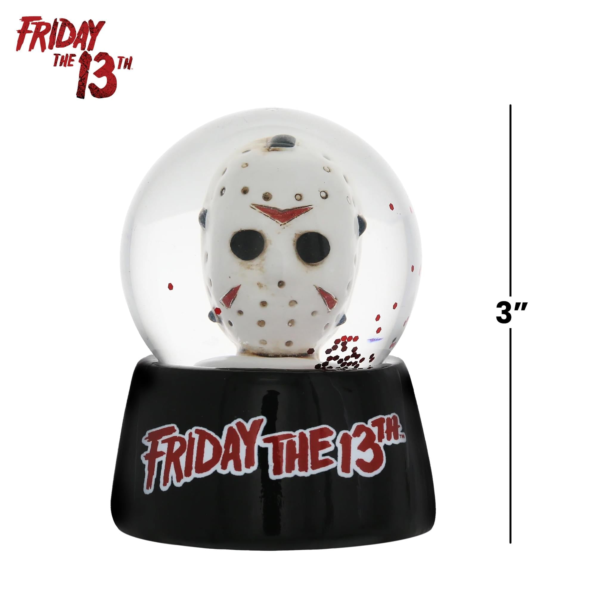 Friday the 13th Jason's Mask Mini Snow Globe | 3 Inches Tall
