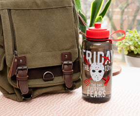 Friday The 13th "The Day Everyone Fears" Water Bottle | Holds 34 Ounces