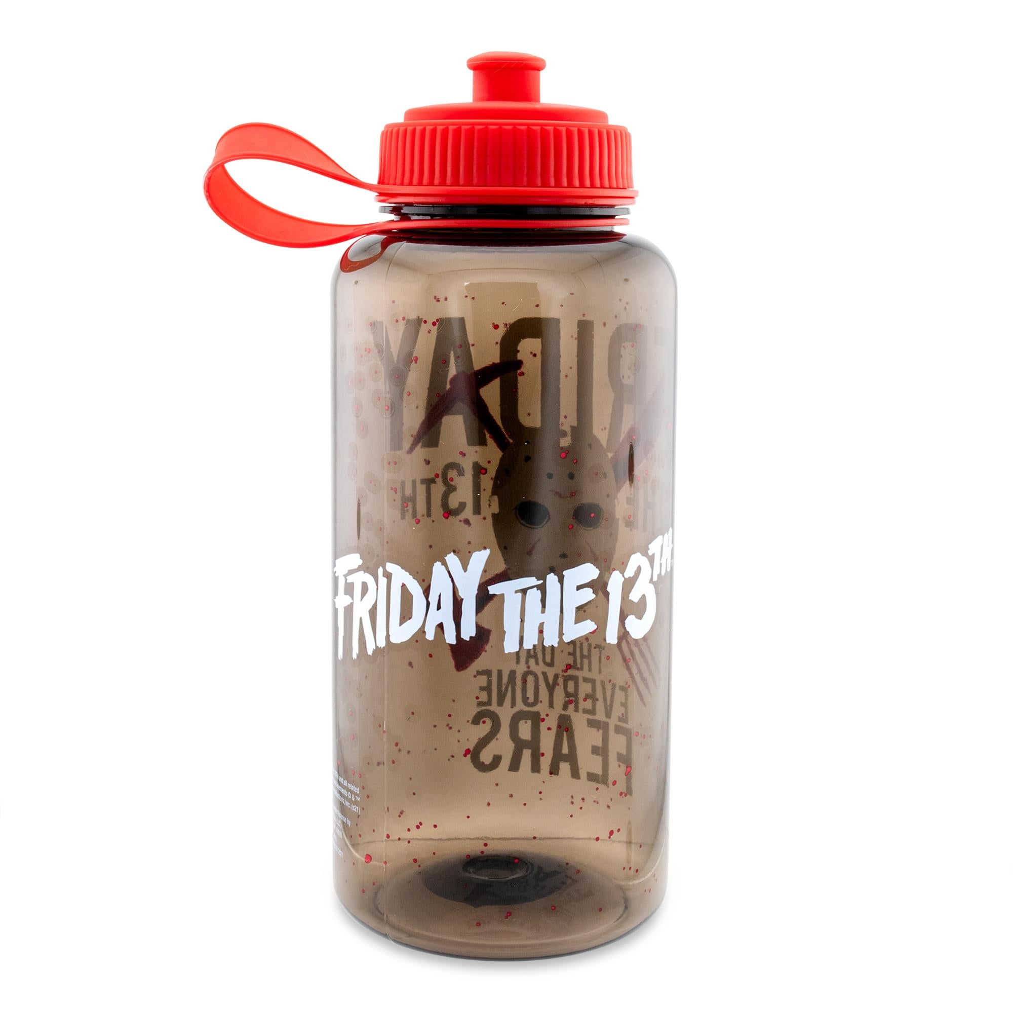 Friday The 13th "The Day Everyone Fears" Water Bottle | Holds 34 Ounces