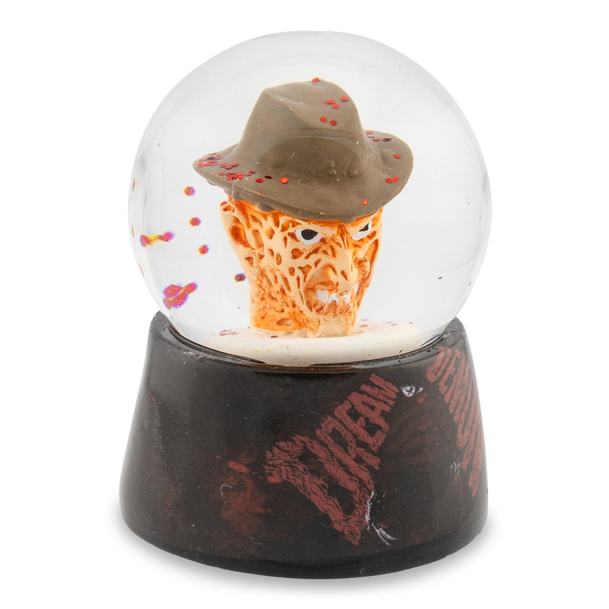 A Nightmare On Elm Street Freddy Krueger Mini Snow Globe | 2 Inches Tall