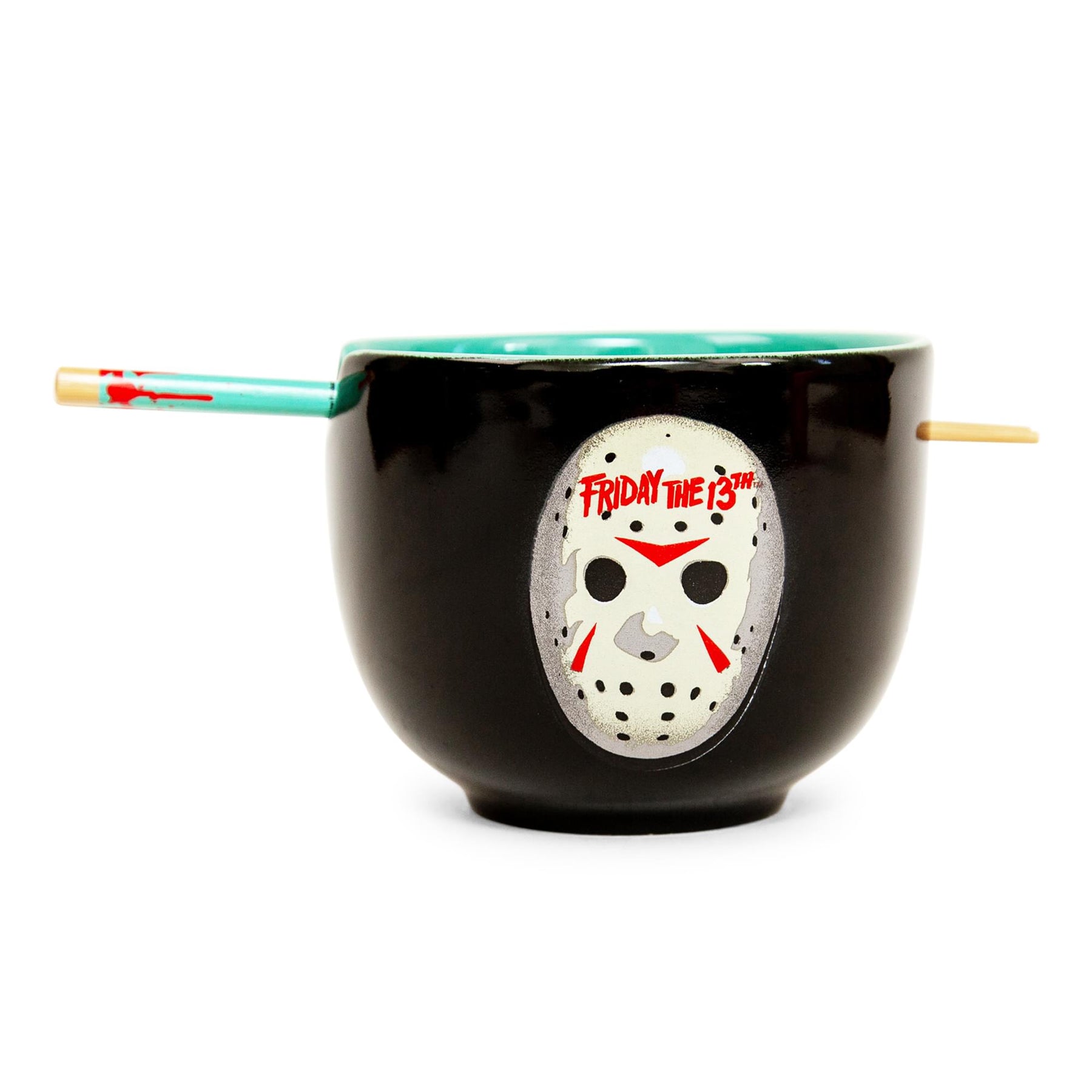 Friday The 13th Jason Voorhees 20-Ounce Ramen Bowl and Chopstick Set