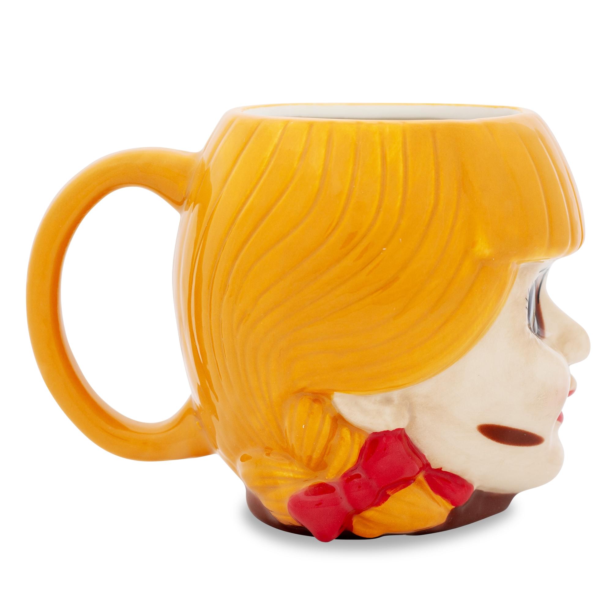 The Conjuring Annabelle Head Sculpted Ceramic Mug | Holds 20 Ounces