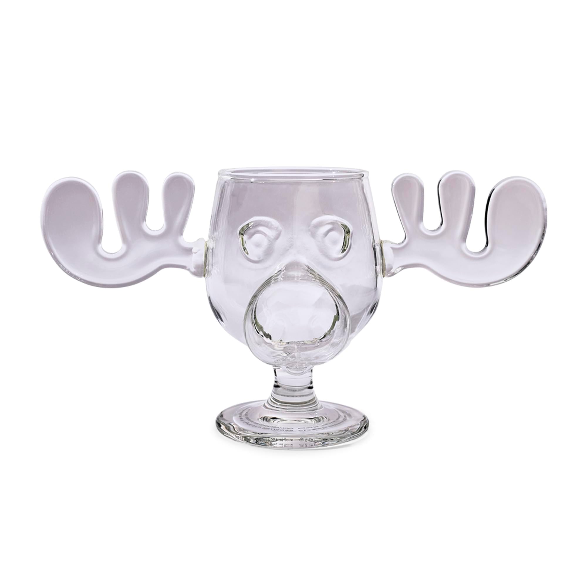 National Lampoon's Christmas Vacation Marty Moose 4-Piece Glass Mug Set