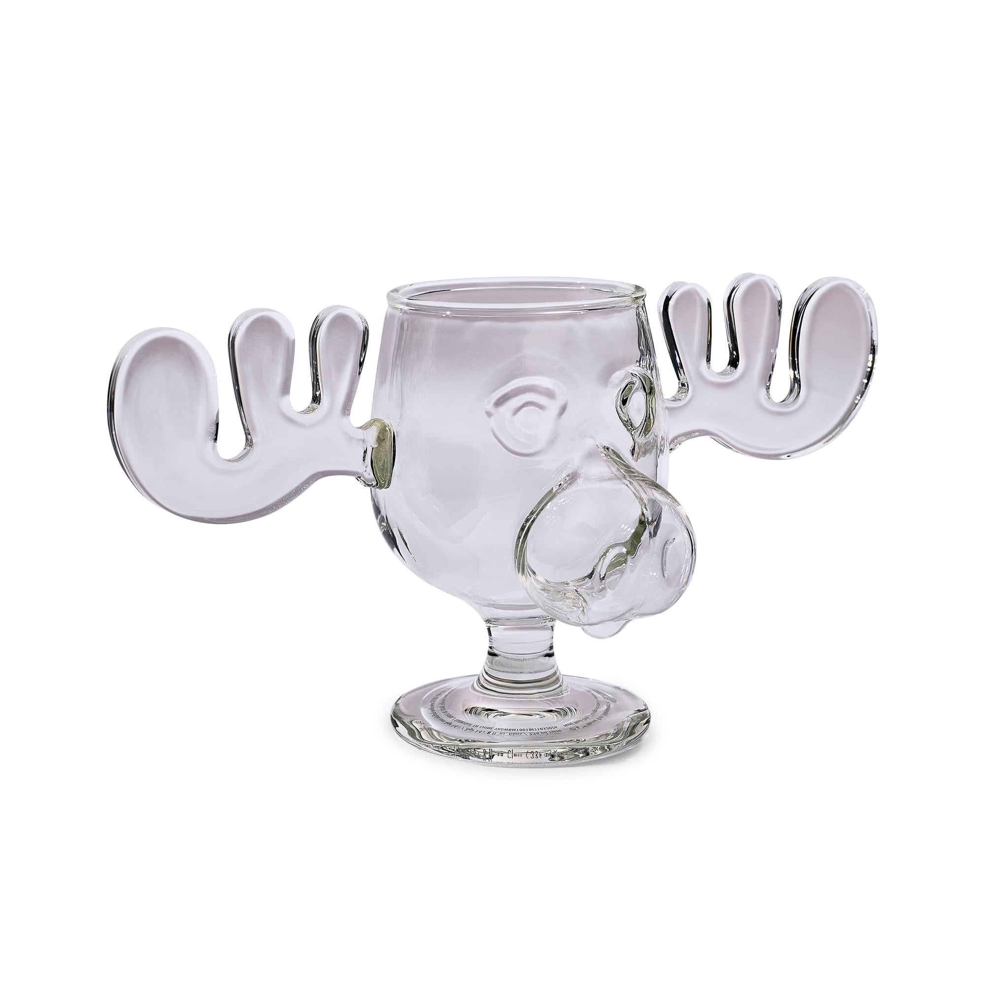 National Lampoon's Christmas Vacation Marty Moose 4-Piece Glass Mug Set