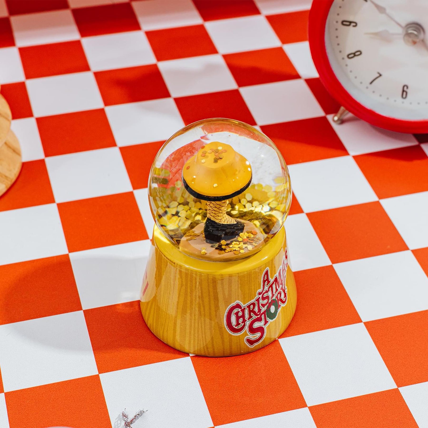 A Christmas Story Leg Lamp 3-Inch Mini Light-Up Snow Globes | Set of 4