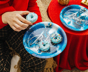 The Polar Express Train Arrival "Believe" 8-Piece Paper Plate Set