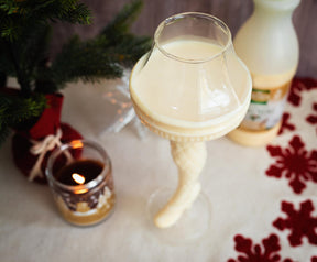 A Christmas Story Leg Lamp Molded Glass Cup | Holds 17 Ounces