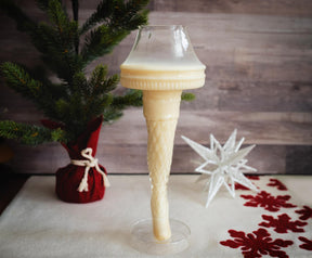 A Christmas Story Leg Lamp Molded Glass Cup | Holds 17 Ounces