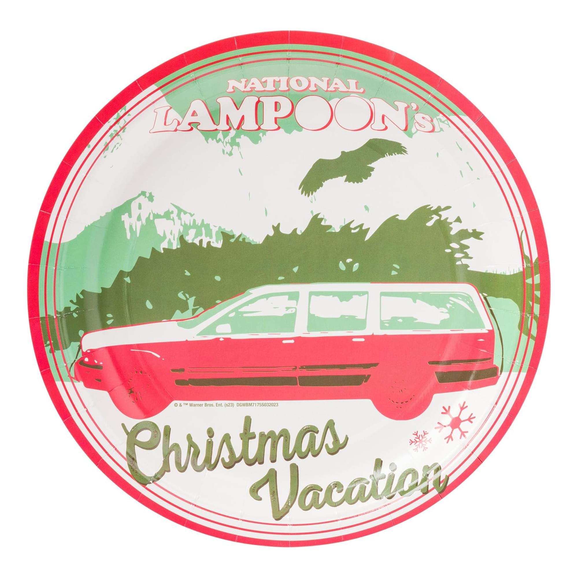 National Lampoon's Christmas Vacation 32 Count Paper Napkin and Plate Party Pack