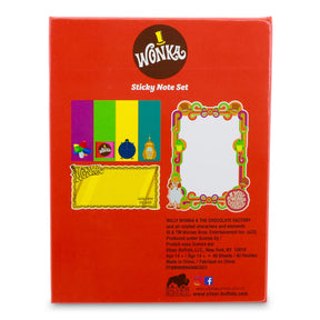 Willy Wonka Chocolate Bar Icons Sticky Note and Tab Box Set