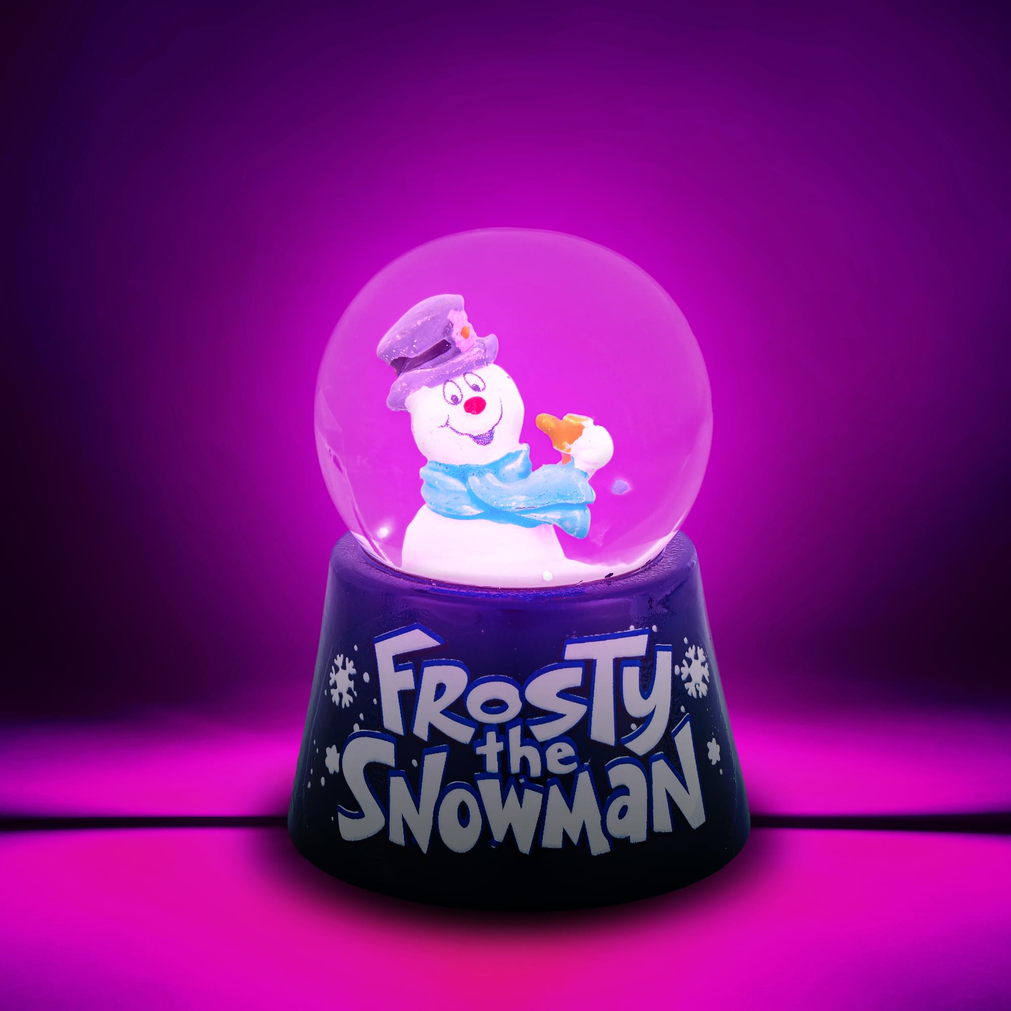 Frosty The Snowman 3-Inch Mini Light-Up Snow Globe