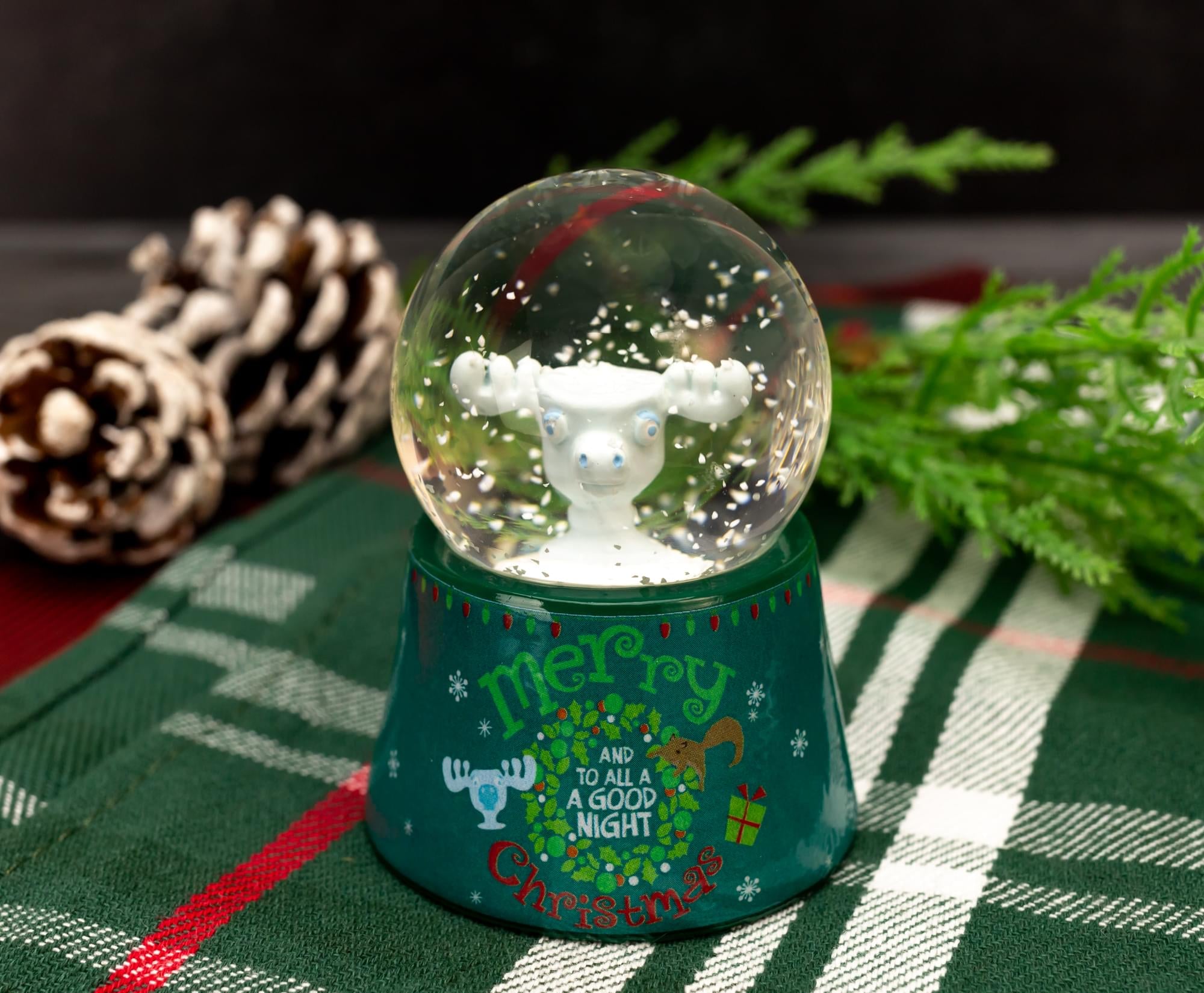 National Lampoon's Christmas Vacation Marty 3-Inch Mini Light-Up Snow Globe