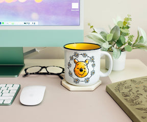 Disney Winnie the Pooh "Enjoy The Little Things" Ceramic Camper Mug | Holds 20 Ounces