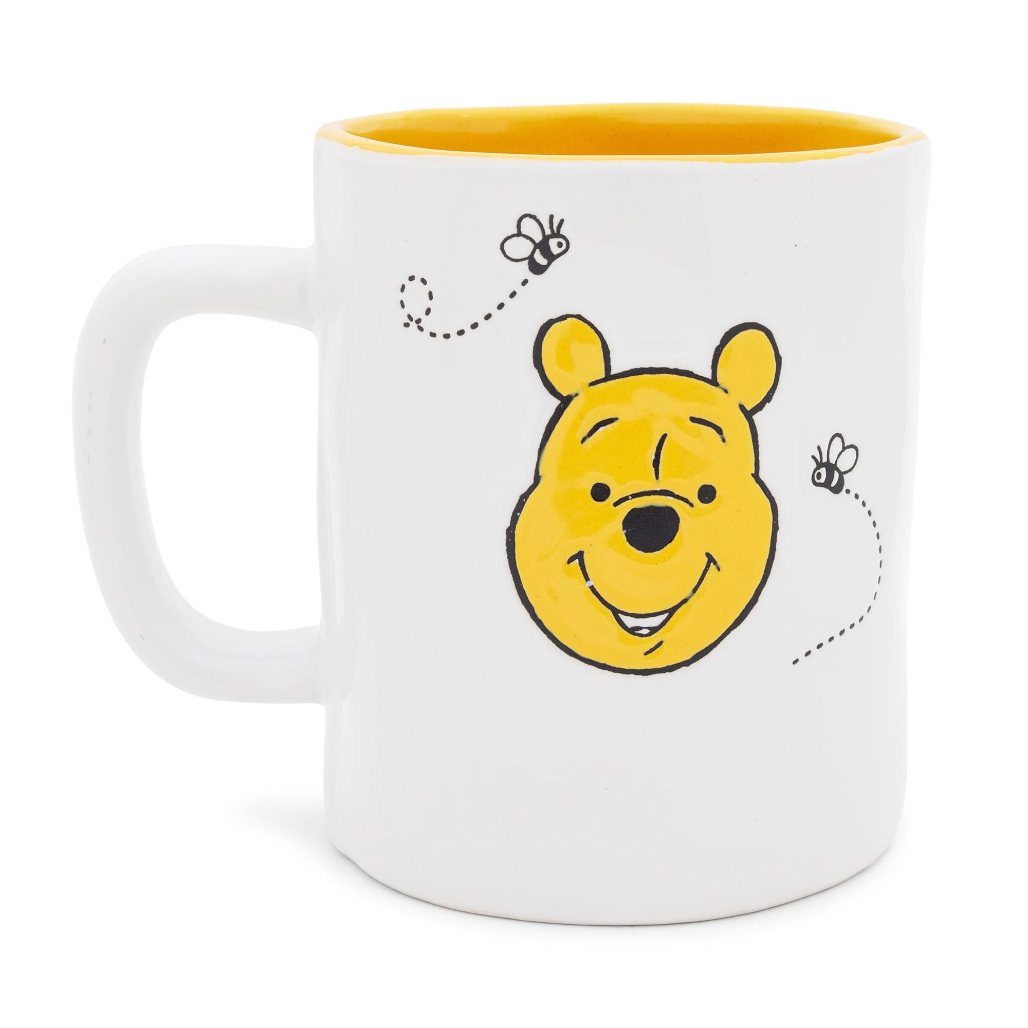 Disney Winnie the Pooh Ceramic Pottery Mug | Holds 25 Ounces