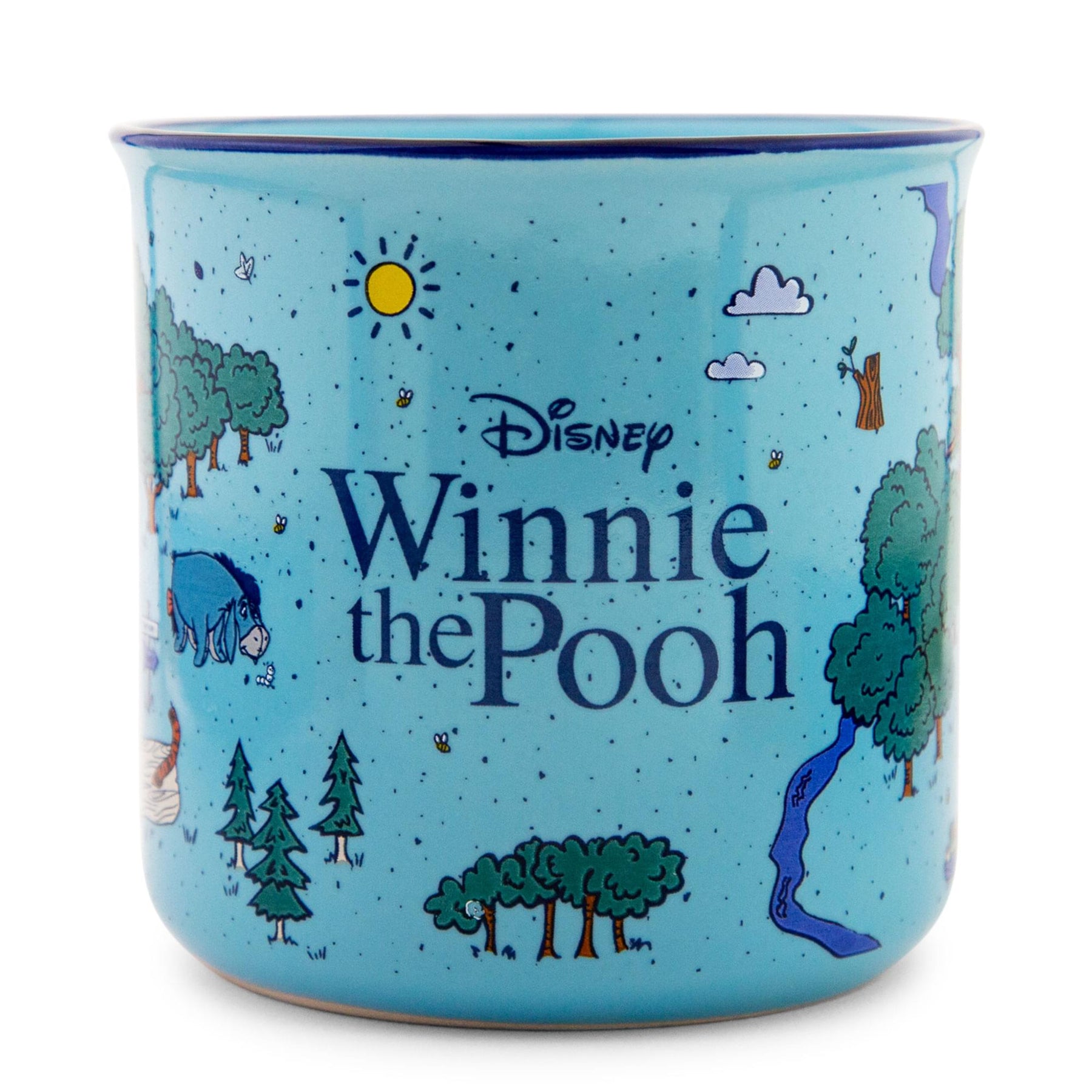 Disney Winnie the Pooh Map of the Hundred Acre Wood Ceramic Mug | Holds 20 Ounce