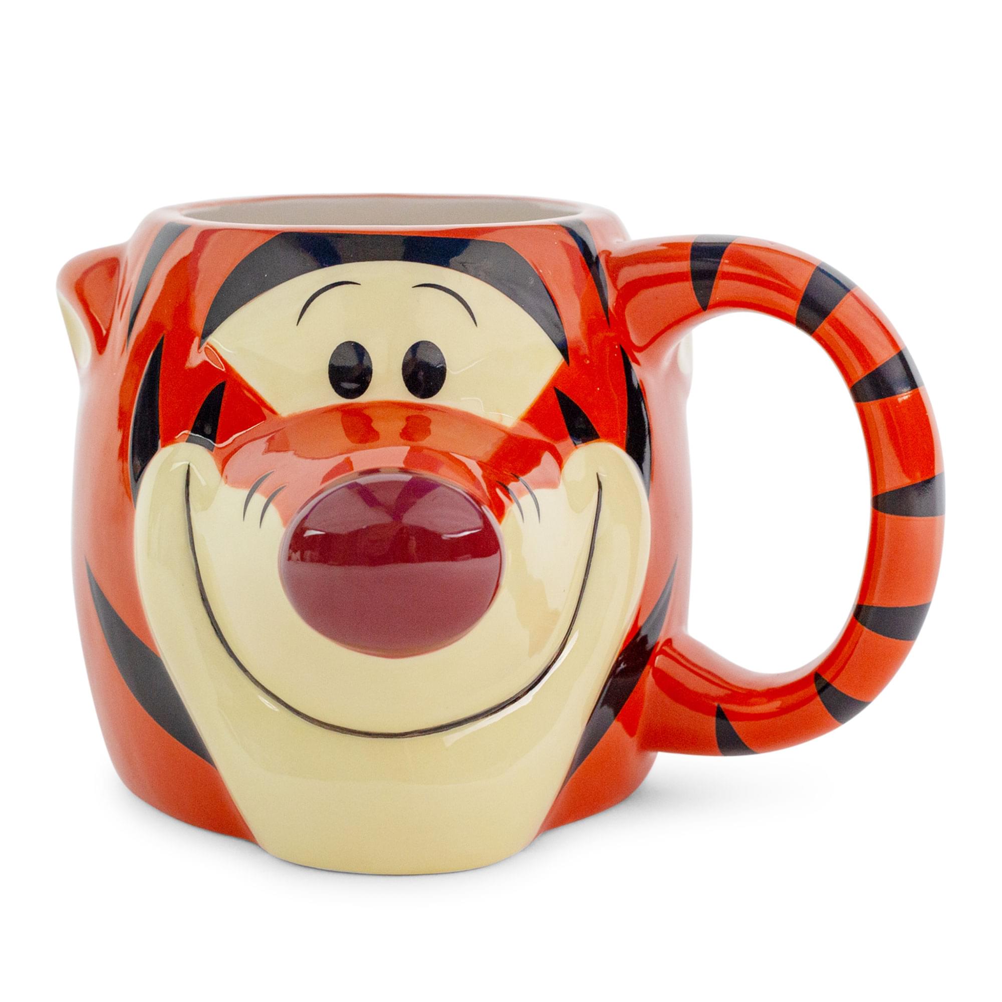 Disney Winnie the Pooh Tigger 3D Sculpted Ceramic Mug | Holds 20 Ounces