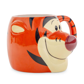 Disney Winnie the Pooh Tigger 3D Sculpted Ceramic Mug | Holds 20 Ounces