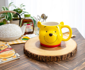 Disney Winnie the Pooh 3D Sculpted Ceramic Mug | Holds 20 Ounces