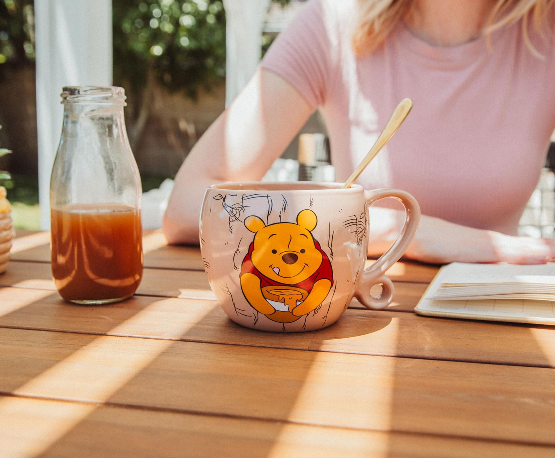 Disney Winnie The Pooh Stuck in Tree Ceramic Coffee Cup with Loop
