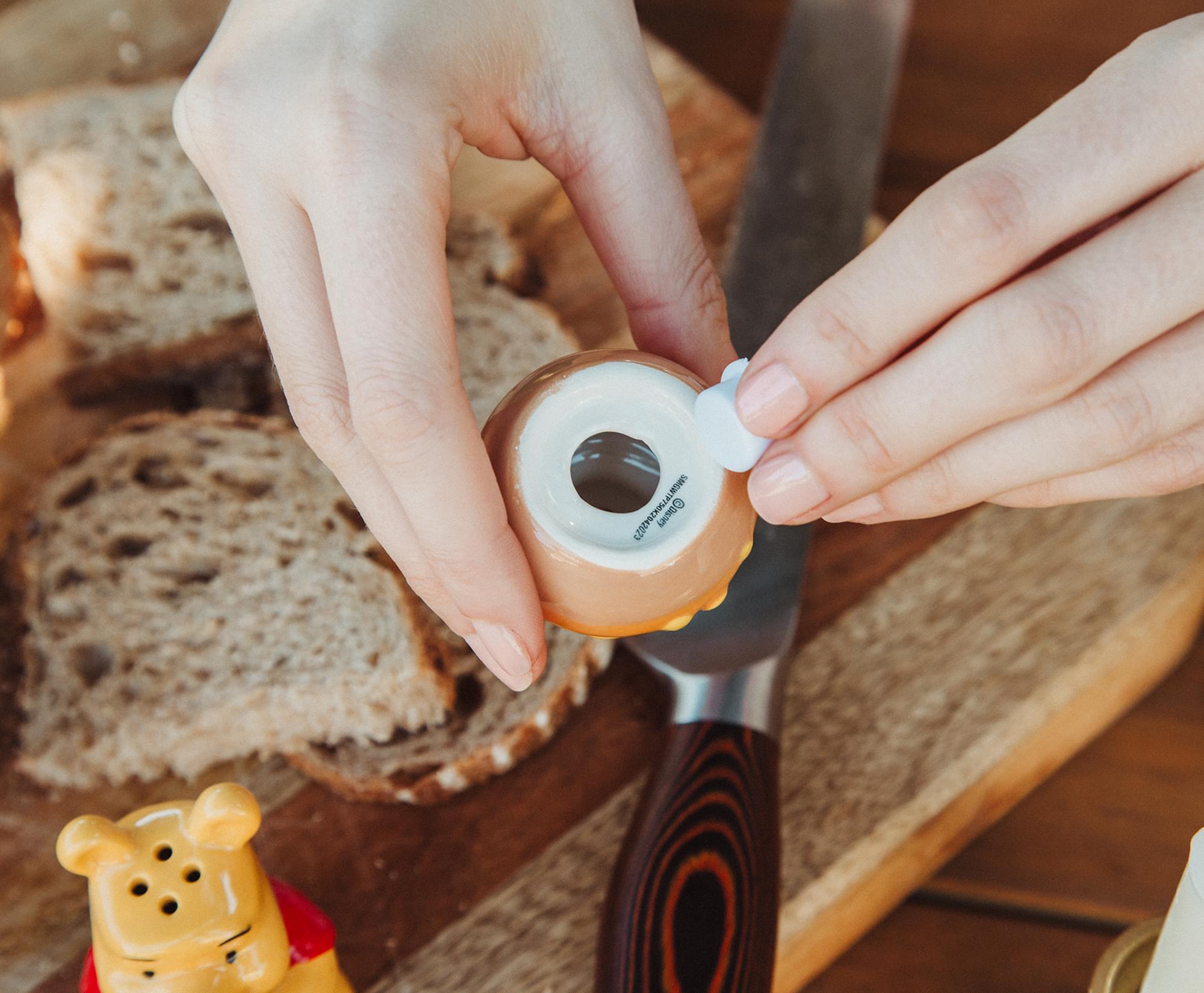 Disney Winnie The Pooh And Piglet Salt and Pepper Shakers | Set of 2