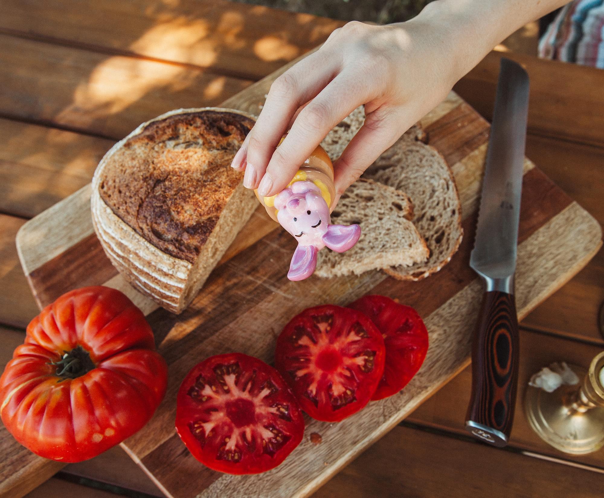 Disney Winnie The Pooh And Piglet Salt and Pepper Shakers | Set of 2