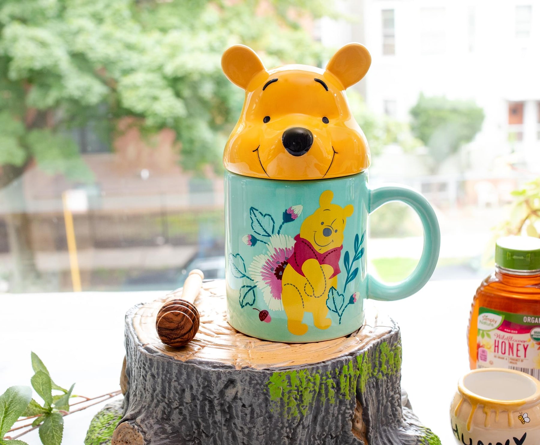 Winnie the Pooh Honey Pot Sculpted Snack Jar