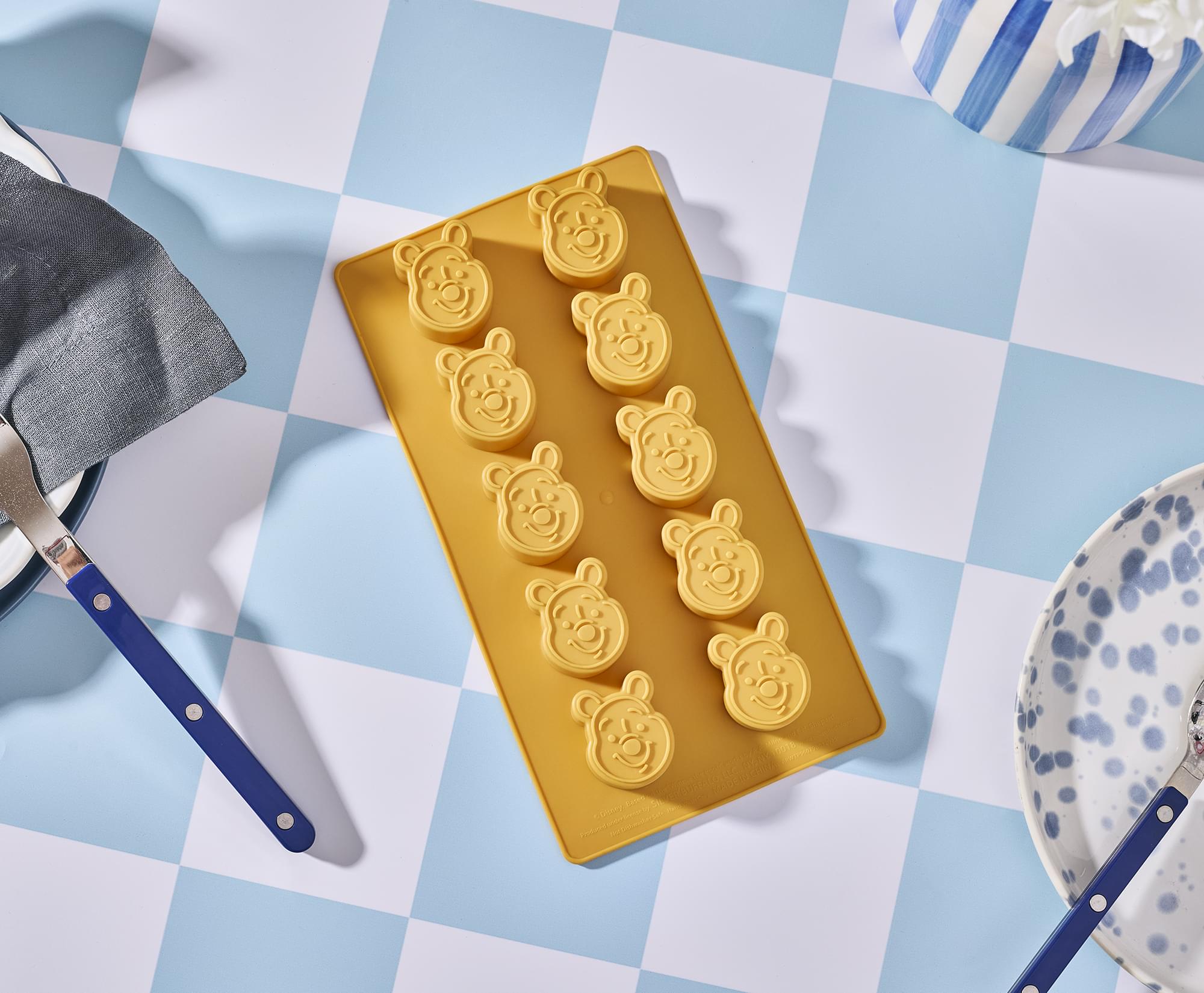Disney Winnie The Pooh Face Molded Silicone Ice Cube Tray