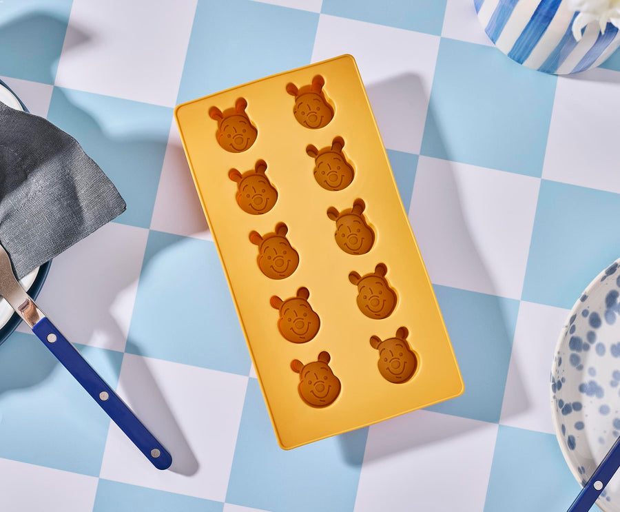 Disney Winnie The Pooh Face Molded Silicone Ice Cube Tray