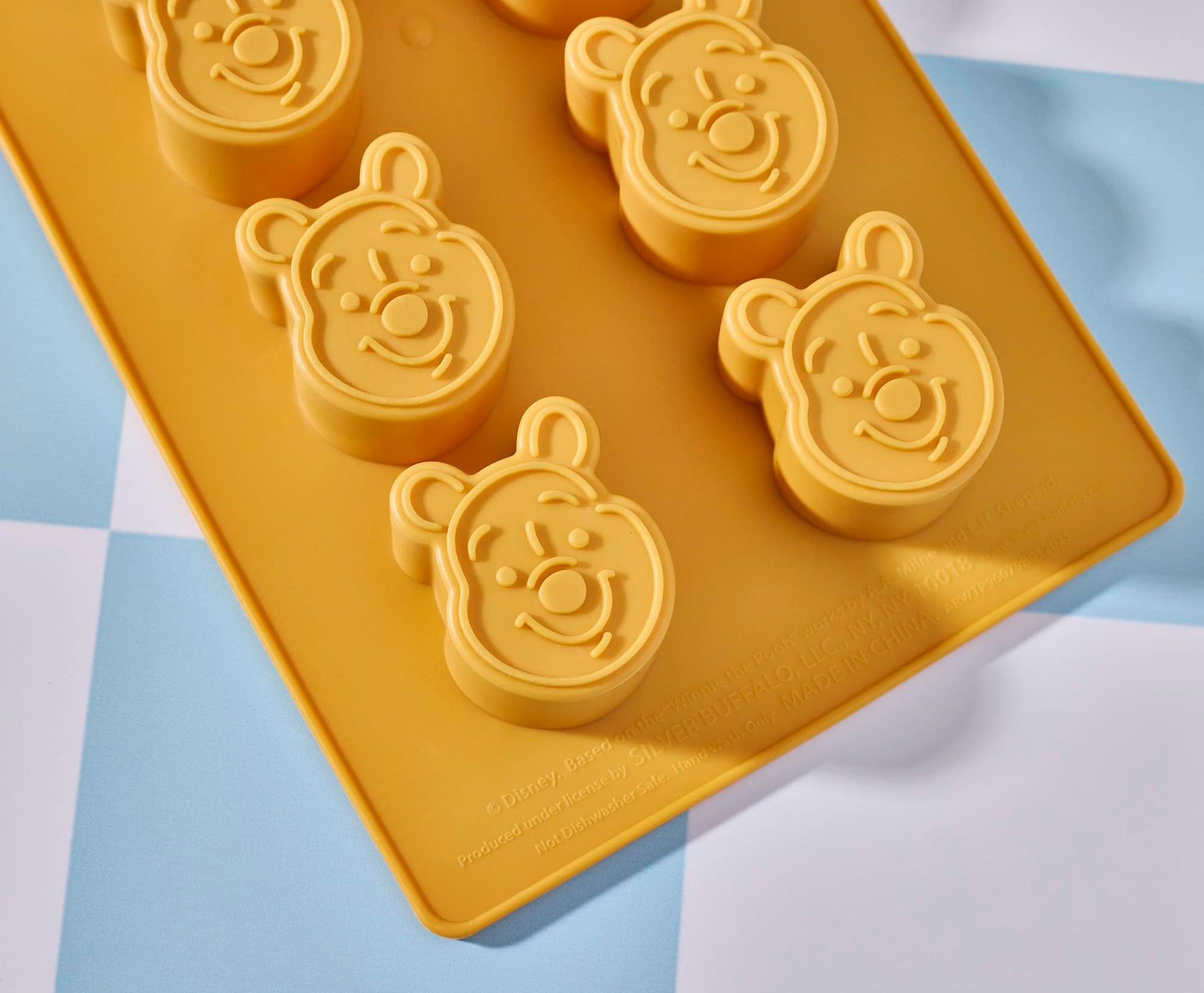 Disney Winnie The Pooh Face Molded Silicone Ice Cube Tray
