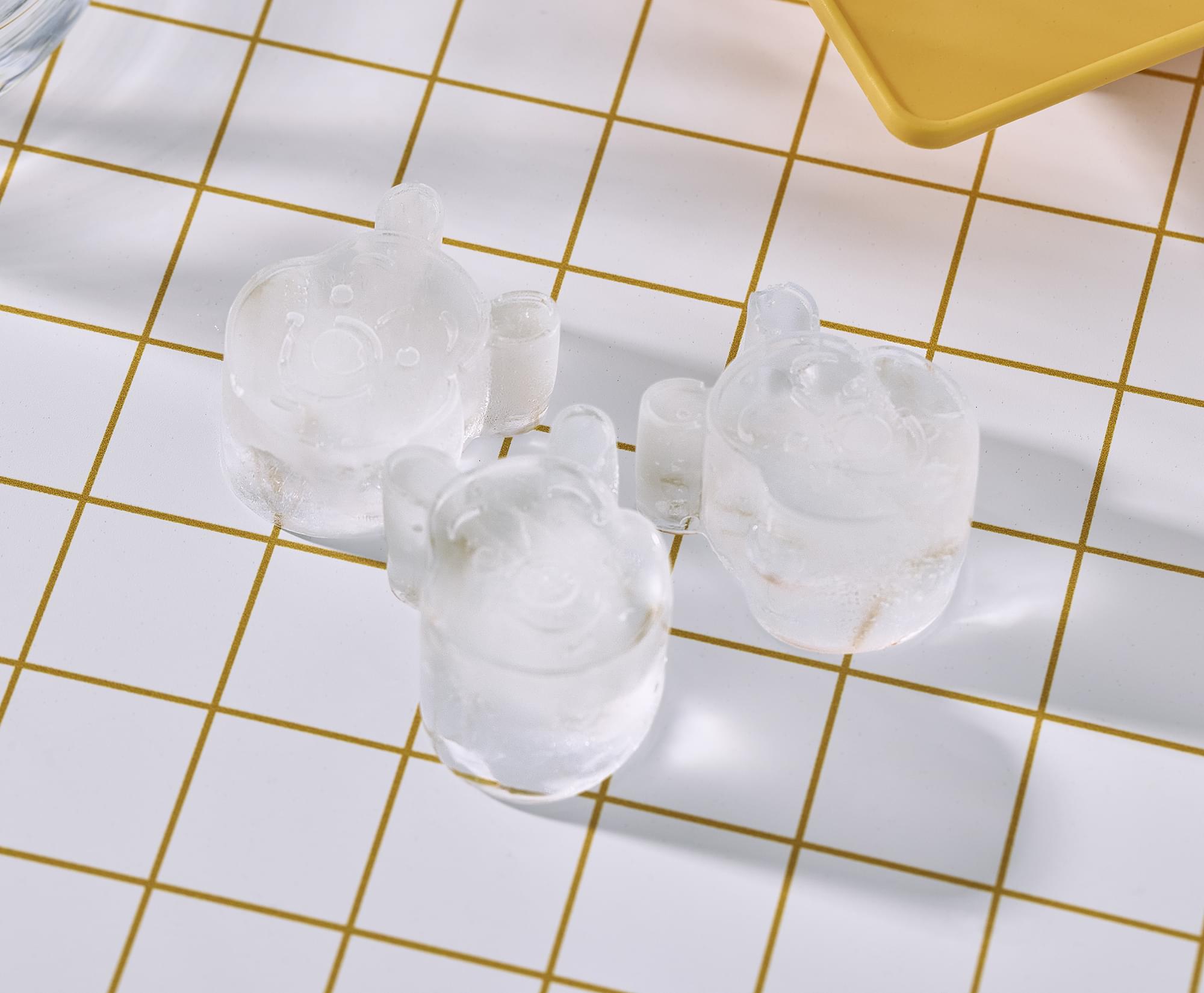 Disney Winnie The Pooh Face Molded Silicone Ice Cube Tray