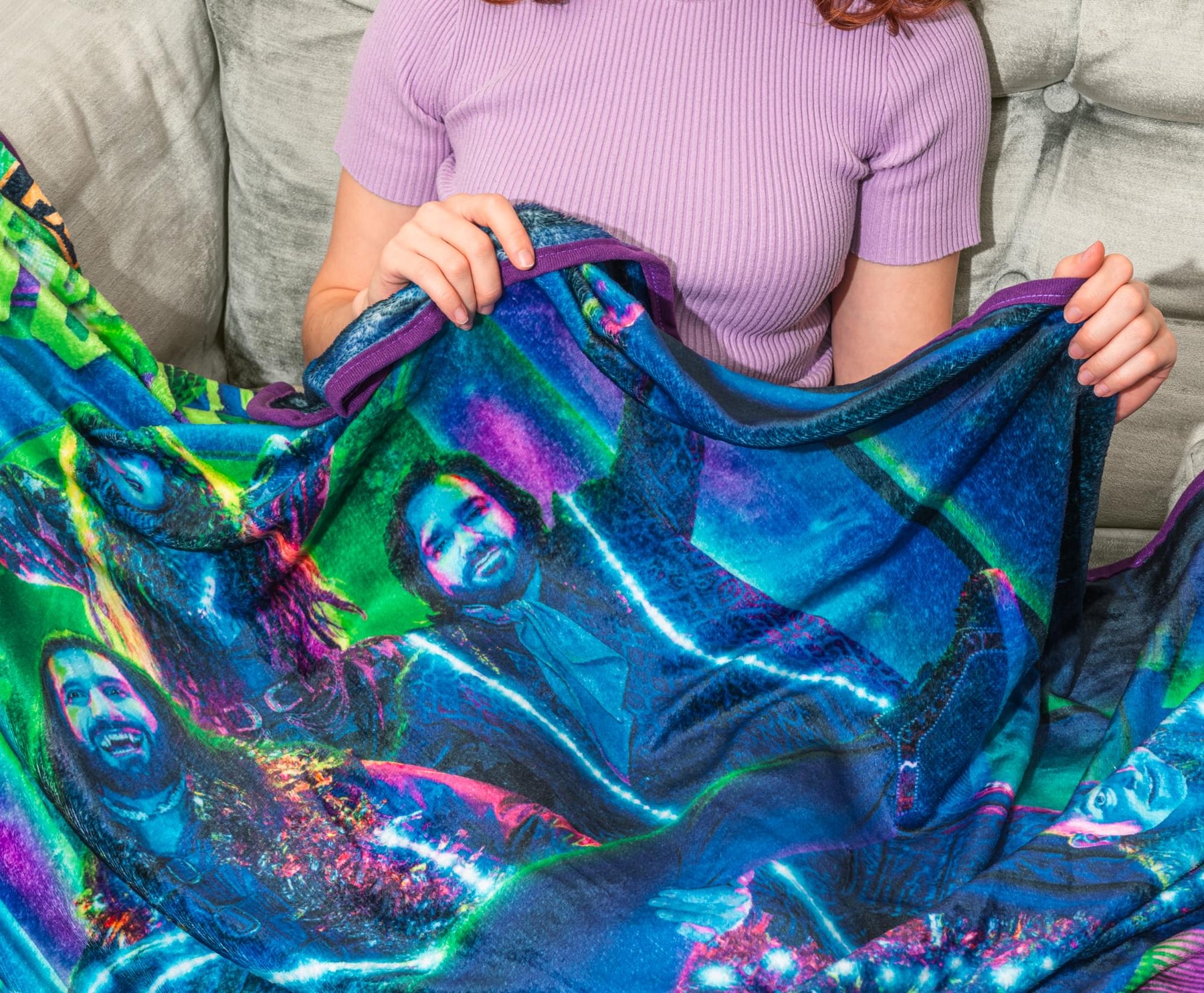 What We Do In The Shadows Disco Fleece Throw Blanket | 45 x 60 Inches