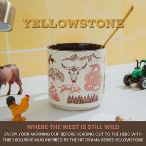 Yellowstone Dutton Ranch Ceramic Mug | Holds 13 Ounces