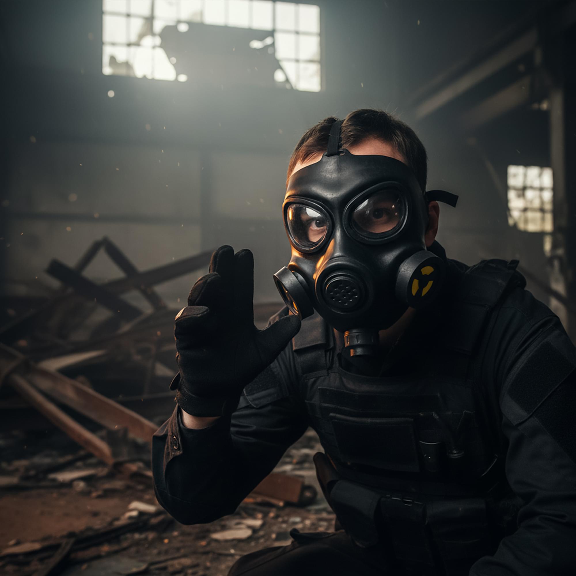 Gas Mask Costume Accessory