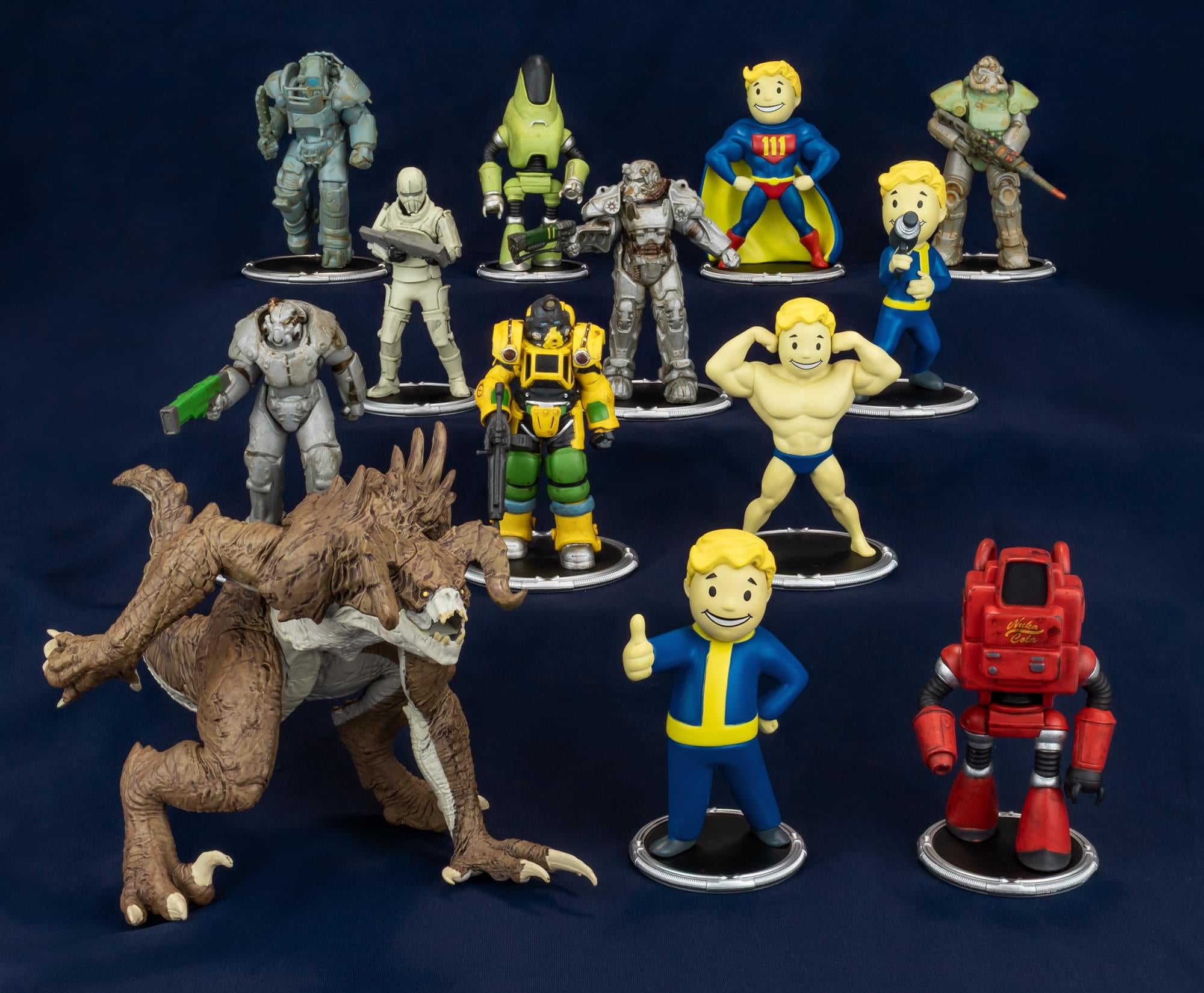Fallout 3-Inch Mini Figure Collection | Complete Set of 12