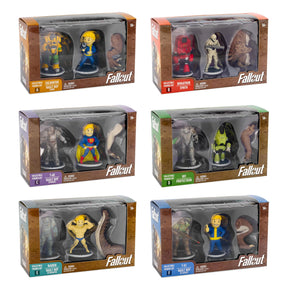 Fallout Collectible Figures Full Set of 12 (6x 2 figure packs)