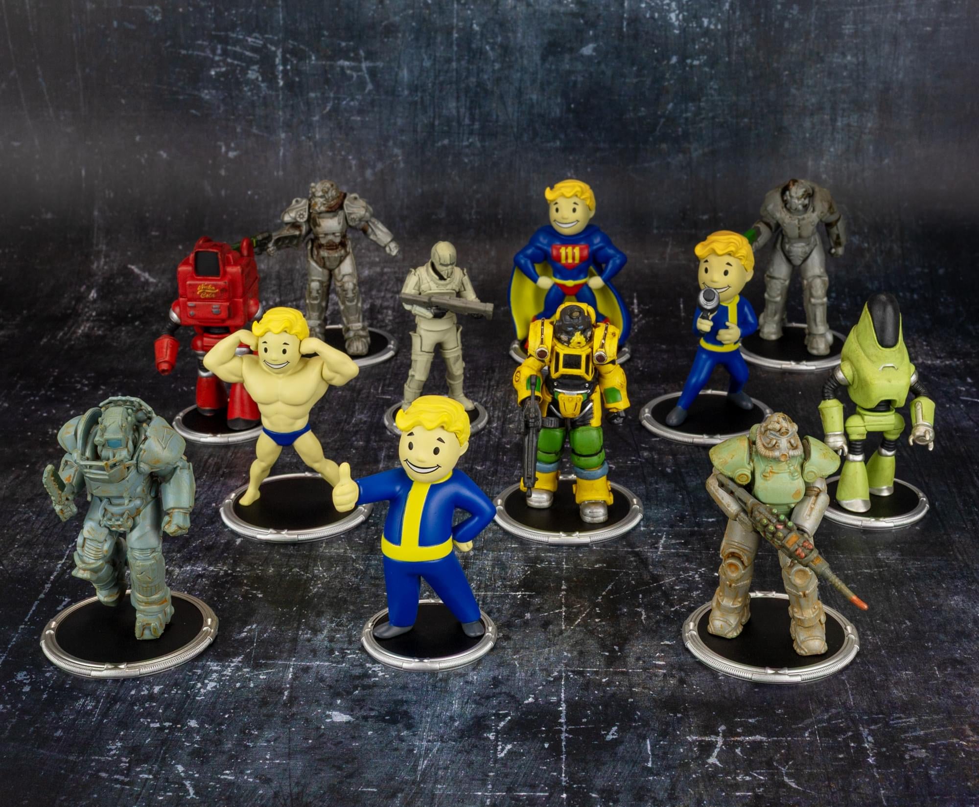Fallout 3-Inch Mini Figure Collection | Complete Set of 12