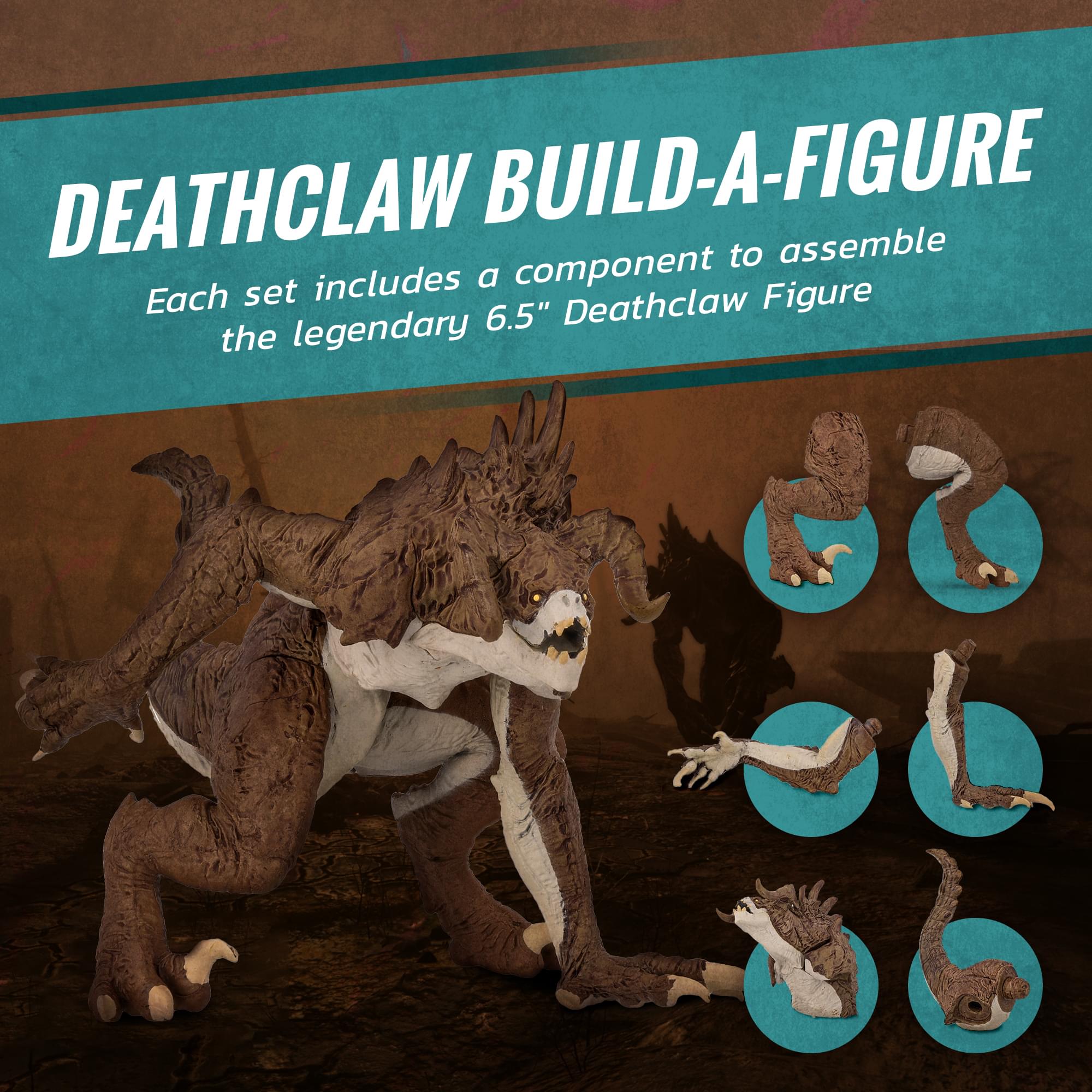 Fallout Raider and Vault Boy (Strong) Mini Figure Set (Build-a-Figure Deathclaw)