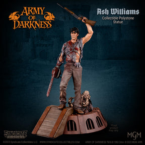 Army Of Darkness Ash Williams 1:10 Premium Polystone Statue | Apex Exclusive