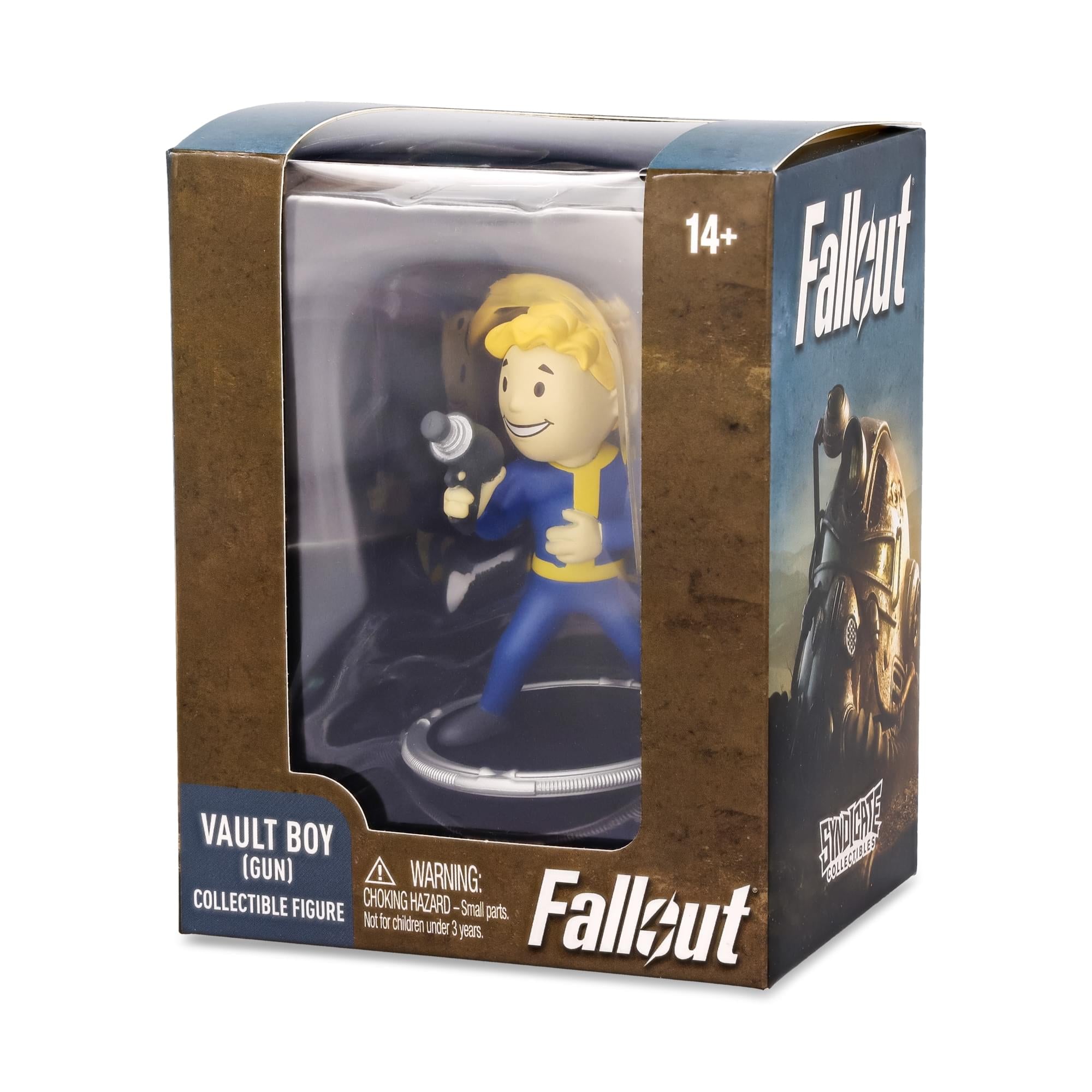 Fallout Vault Boy (Gun) 3-Inch Mini Figure