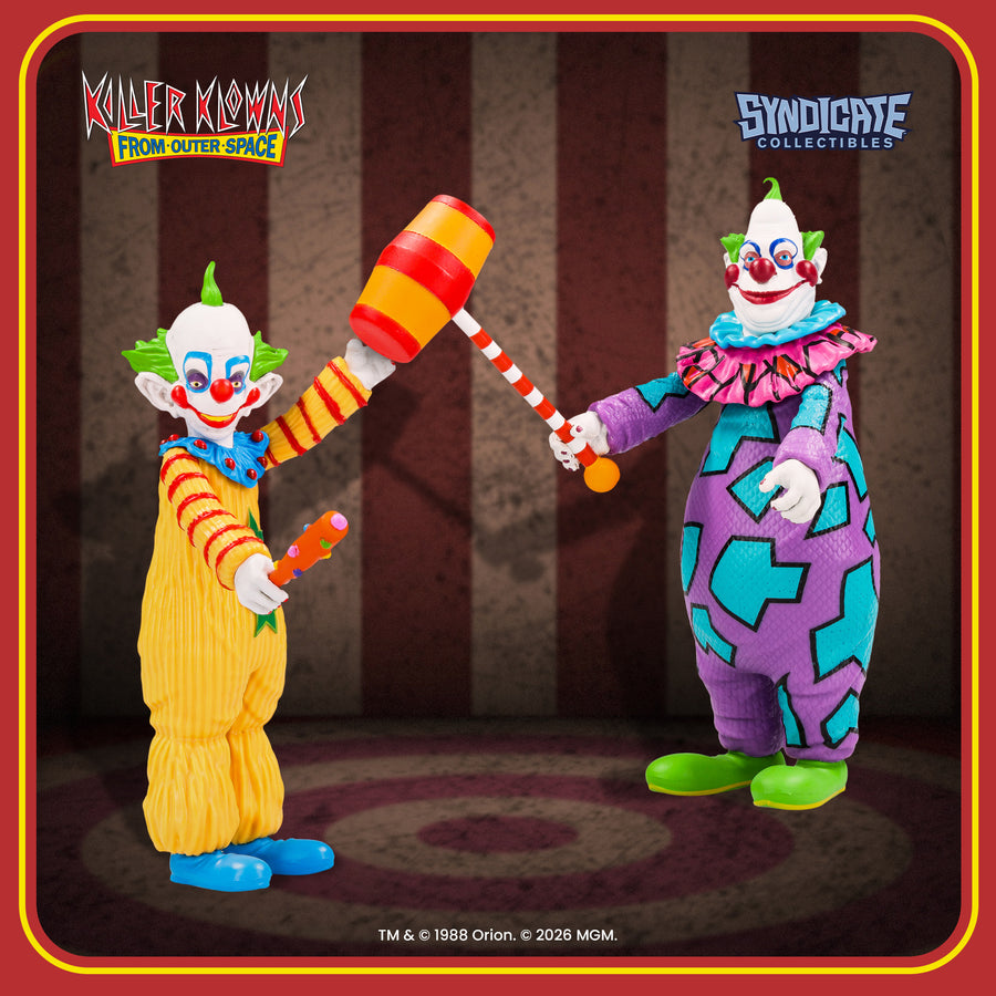 Killer Klowns From Outer Space 3.75-Inch Retro Action Figures