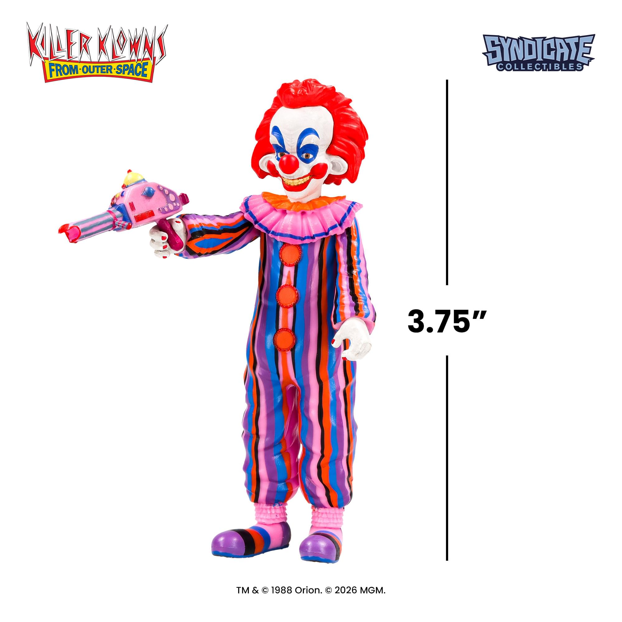 Killer Klowns From Outer Space Rudy 3.75-Inch Retro Action Figure